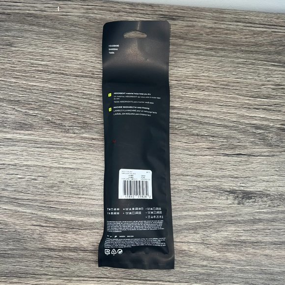 Red Nike Swoosh Headband Gym Tennis Training Sweatband Sports Running Sweatband - Picture 2 of 4